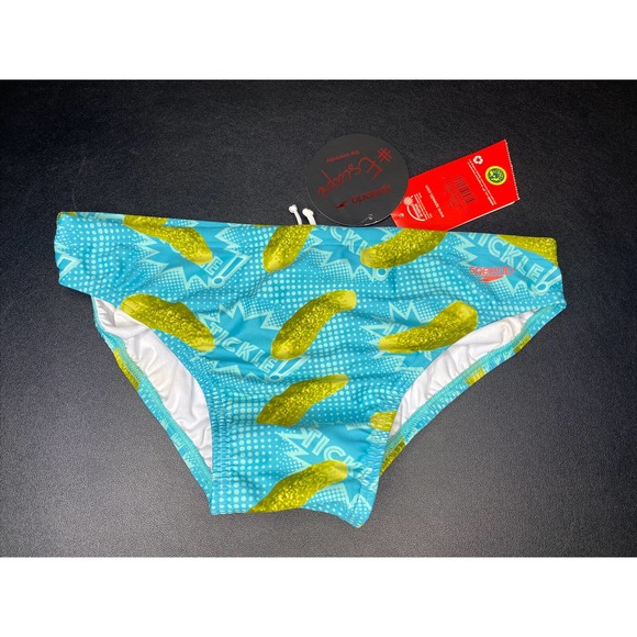 Speedo Tickle Yr Pickle 5cm Swim Brief - Size 32 - Picture 1 of 2